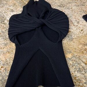 Chic Black Women's Turtleneck Sweater